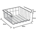 Home Storage Basket Kitchen Multifunctional  Rack Under Cabinet  Shelf  Wire  Organizer basket