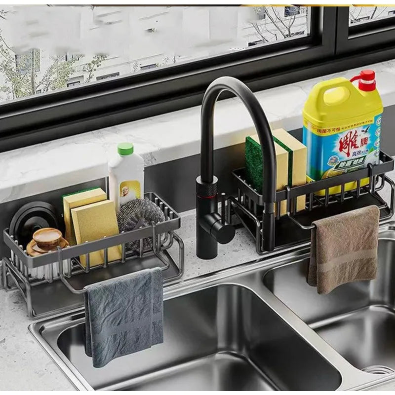 Kitchen draining rack - combining drainage and storage, a space-saving wonder in the kitchen
